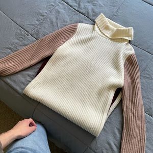 Lulus colorblock sweater dress